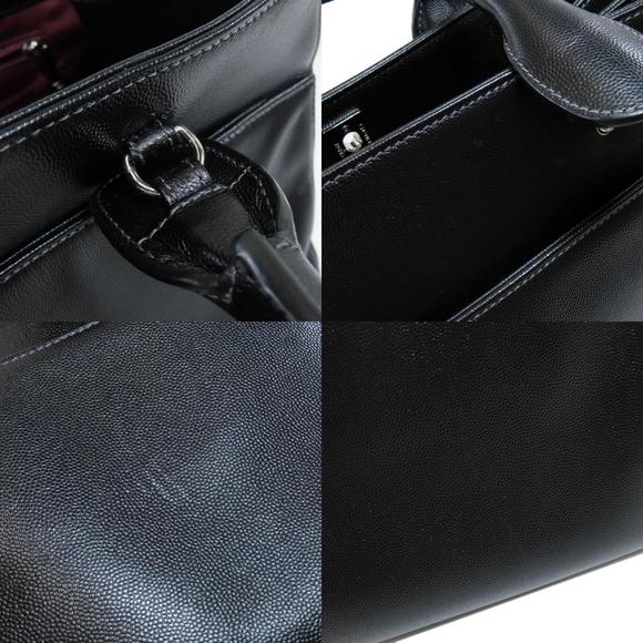 Chanel Coco Mark Silver Metal Fittings 2way Handbag - Picture 7 of 9